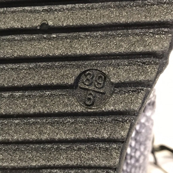 J By Janiko Sneakers Flatform 39 US 9 Womens Snakeskin Python Leather New - Picture 11 of 12